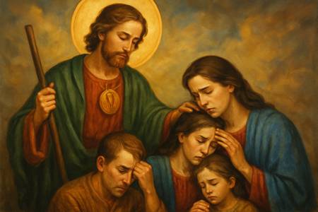Supplica a San Giuda Taddeo per le cause impossibili in famiglia