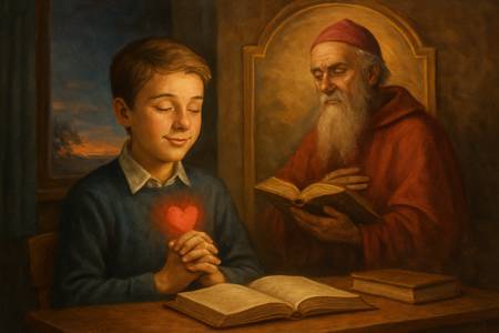 Ringraziamento serale con San Girolamo per lo studio proficuo