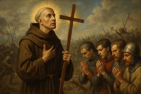 Invocazione interiore a San Giovanni da Capestrano per la forza nella lotta spirituale