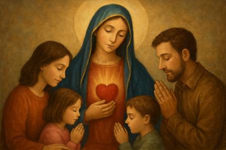 Preghiera alla Madre del bell'Amore per la Carità in Famiglia