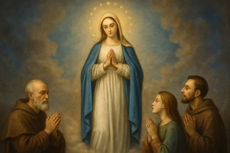 Compieta nella vigilia dell'Immacolata alla Madonna