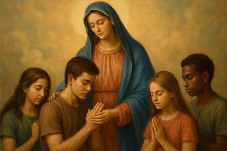Atto di affidamento dei Giovani a Maria Vergine Immacolata