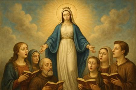 Canto ripetuto "Tota Pulchra es, Maria" per la solennità dell'Immacolata