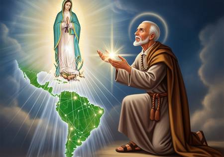 Atto di Fede con San Juan Diego nella protezione della Madonna di Guadalupe