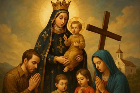Preghiera intensa alla Madonna di Loreto per le Famiglie Missionarie