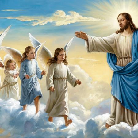 Preghiera Personale a Gesù risorto per i figli defunti