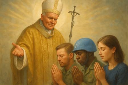 Supplica a San Giovanni XXIII per i diplomatici e i negoziatori di pace