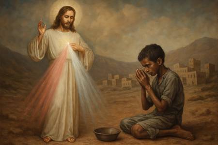 Supplica a Gesù Misericordioso per lo Yemen e la fine della fame