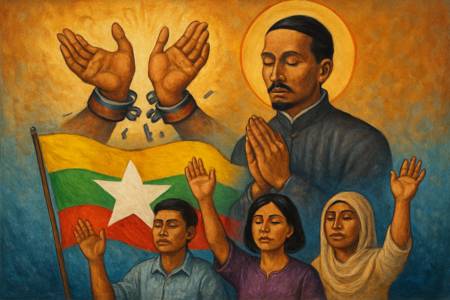 Intercessione ai martiri dell'Asia per la pace in Myanmar