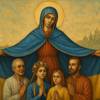 Intercessione alla Madonna di Kiev per la protezione della città