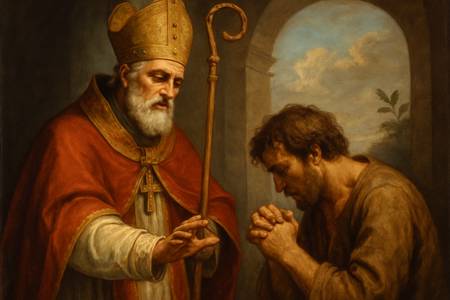 Supplica a San Damaso I per la conversione di chi diffonde eresie