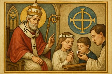 Lamento a San Damaso per le divisioni nella Chiesa