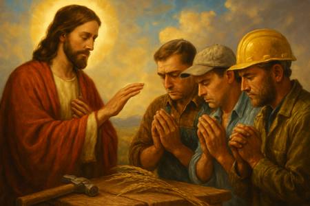 Invocazione a Cristo Operaio per la santificazione del lavoro degli Operai
