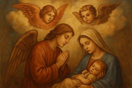 Invocazione ai Serafini e Cherubini durante l'Adorazione Eucaristica
