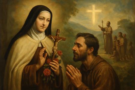 Supplica a Santa Teresa di Lisieux, patrona delle missioni, per i Missionari