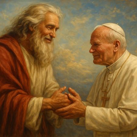 Preghiera di Ringraziamento a Dio per il Lavoro Svolto da Giovanni Paolo II