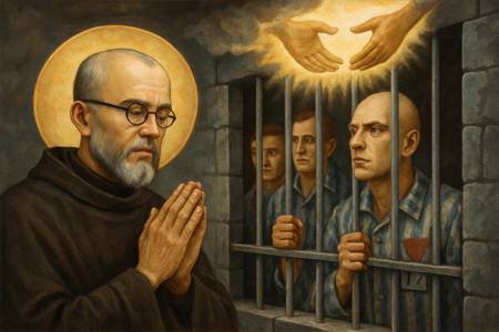 Supplica a San Massimiliano Kolbe per i Detenuti e i prigionieri