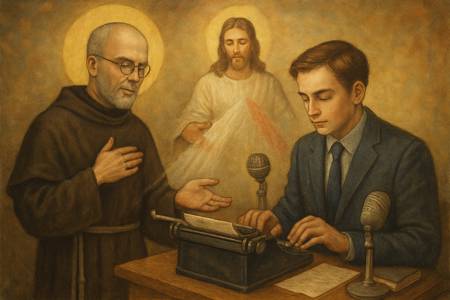 Intercessione a San Massimiliano Kolbe per i Giornalisti e i comunicatori cattolici