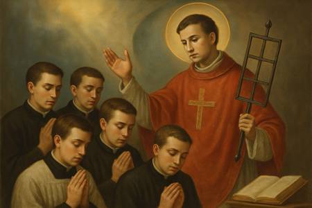 Preghiera a San Lorenzo per i seminaristi in formazione per il diaconato