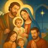 Benedizione della famiglia davanti al Presepe nella Notte Santa