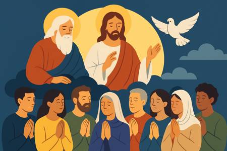 Invocazione alla Santissima Trinità nel giorno del Battesimo di Gesù