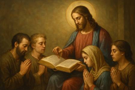 Supplica a Gesù Maestro per un anno di crescita spirituale