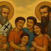 Intercessione ai Santi Basilio e Gregorio per l'amicizia spirituale