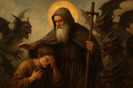 Supplica a Sant'Antonio Abate per le persone oppresse dal maligno