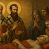 Atto di Fede nella Santissima Trinità con Basilio e Gregorio