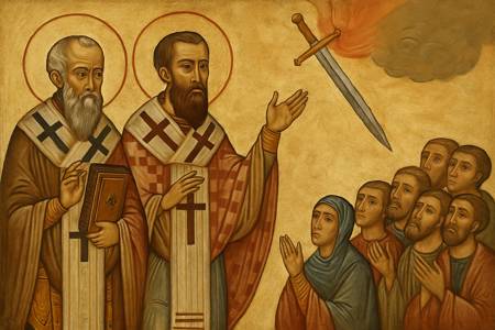 Supplica ai Santi Basilio e Gregorio per la difesa dalla confusione dottrinale