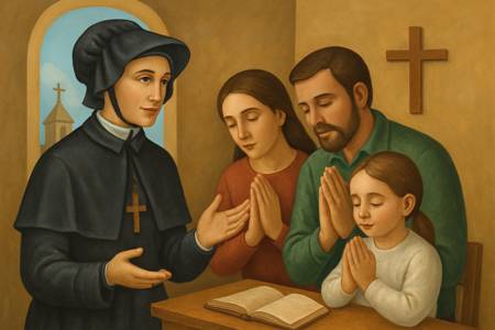 Dialogo semplice con Santa Elisabetta Anna Seton sull'Educazione Cristiana dei figli