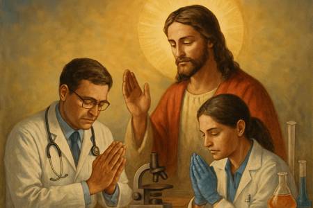 Preghiera a Gesù per i medici e i ricercatori scientifici