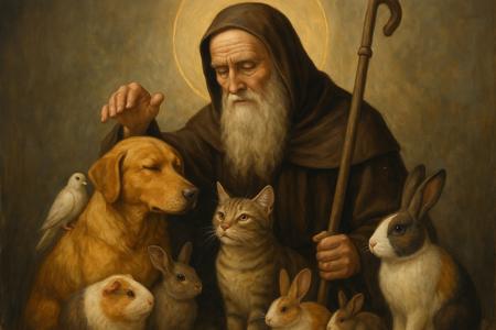 Preghiera a Sant'Antonio Abate per la Salute degli Animali Domestici