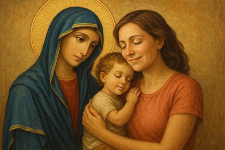 Preghiera Intensa a Maria per la Festa della Mamma