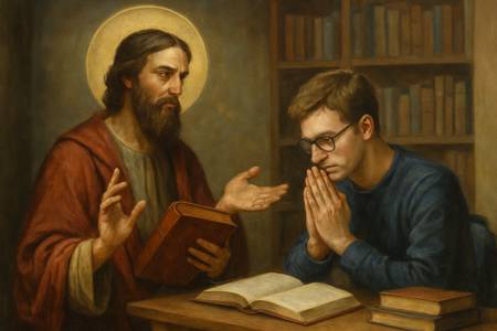 Preghiera personale a San Giustino Martire per gli Studenti universitari cristiani
