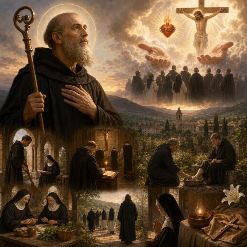 Preghiera a San Placido per l’umiltà e la semplicità di cuore delle comunità monastiche