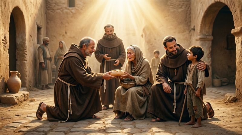 Invocazione ai Santi Daniele e compagni per la povertà evangelica dei frati