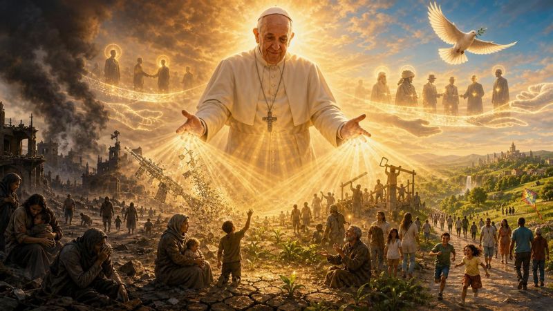 Supplica a San Giovanni XXIII per la pace dei popoli in conflitto