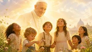 Ringraziamento a San Giovanni XXIII per la gioia dei bambini