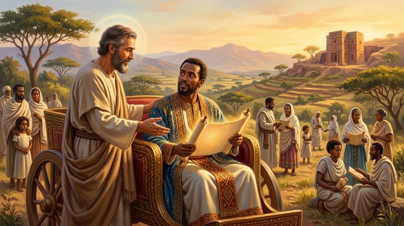 Preghiera a San Filippo Diacono per il popolo dell'Etiopia
