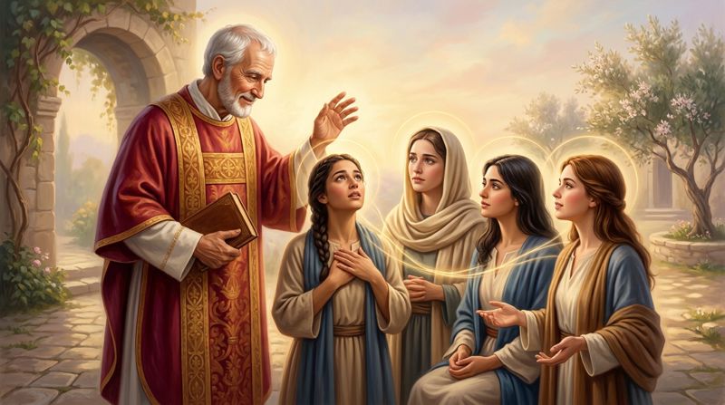 Ringraziamento a San Filippo Diacono per la voce delle giovani donne