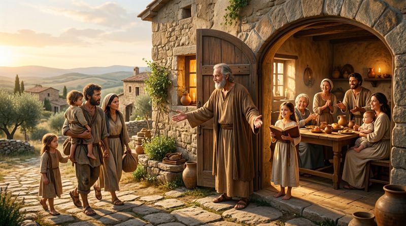 Benedizione con San Filippo Diacono per la vita spirituale delle famiglie