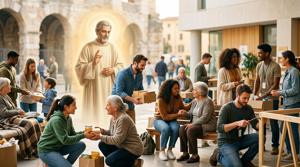 Ringraziamento a San Filippo Diacono per il servizio dei giovani volontari