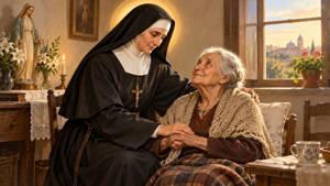 Intercessione a Santa Maria Soledad Torres Acosta per gli anziani soli e dimenticati
