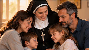 Intercessione a Santa Maria Soledad Torres Acosta per le famiglie che assistono i malati