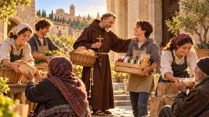 Ringraziamento a San Serafino da Montegranaro per i giovani volontari
