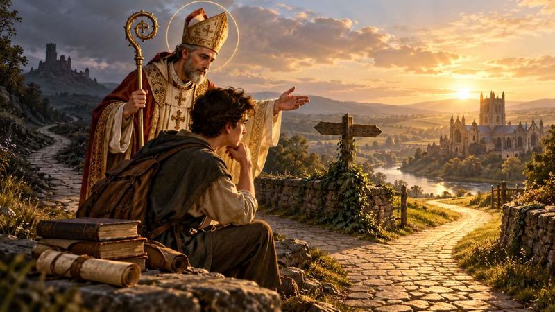 Invocazione interiore a San Wilfrido di York per il discernimento dei giovani