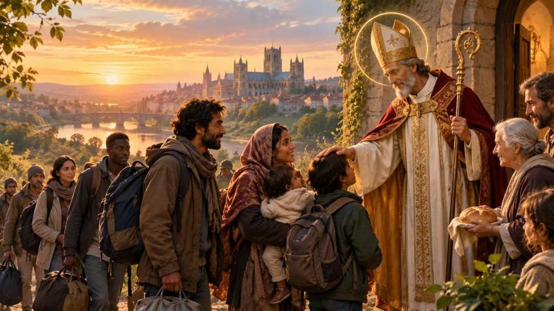 Intercessione a San Wilfrido di York per i migranti lontani da casa