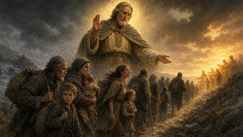 Intercessione a Sant'Edvino di Northumbria per i rifugiati dimenticati