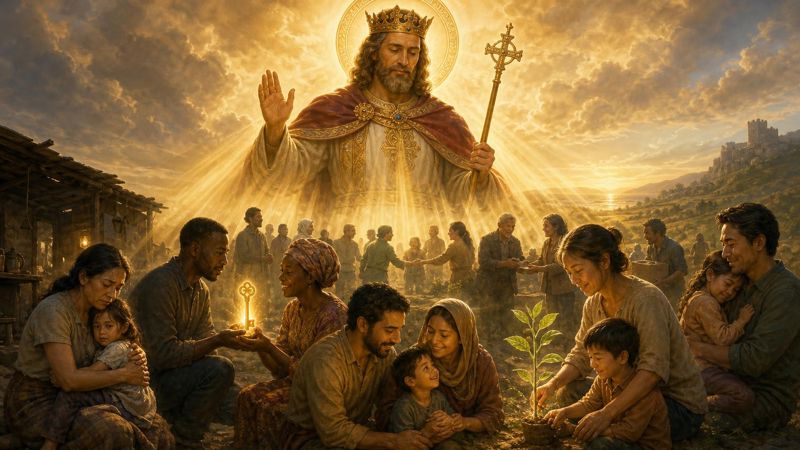 Preghiera comunitaria a Sant'Edvino di Northumbria per il sostegno ai genitori